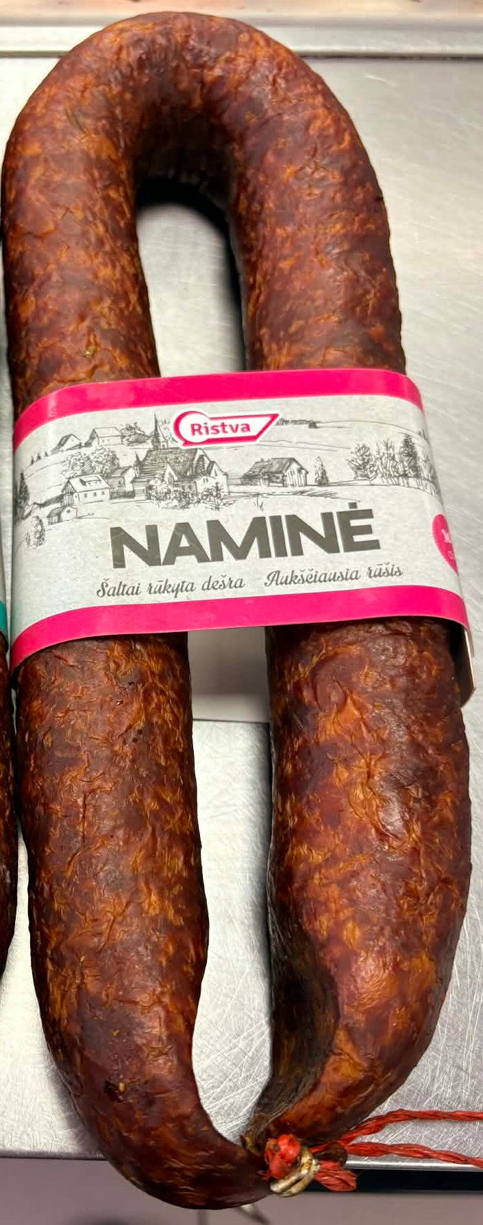 Šalto rūkymo NAMINĖ dešra